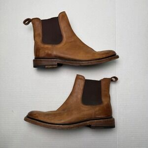 Frye Men's Chelsea Boots Leather Brown Size 7.5 D Classic